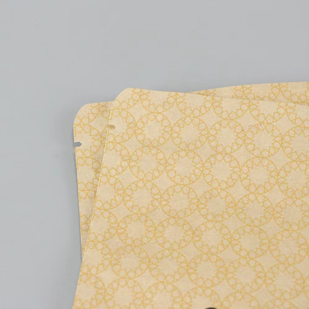 咖啡镀铝自立拉链袋